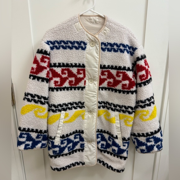 ISABEL MARANT ÉTOILE
Himemma reversible jacquard-fleece and shell jacket - Picture 5 of 7